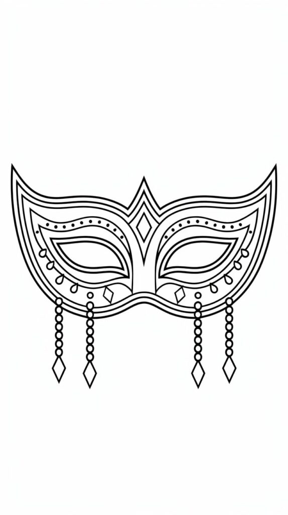 carnival theme coloring pages