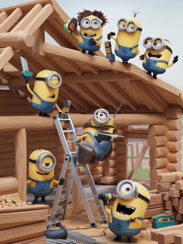 Kleurplaat Minions