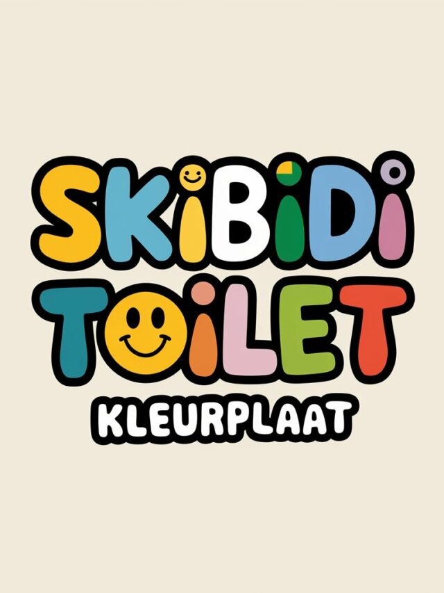 Skibidi Toilet Kleurplaat