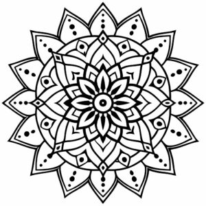 dieren mandala kleurplaten