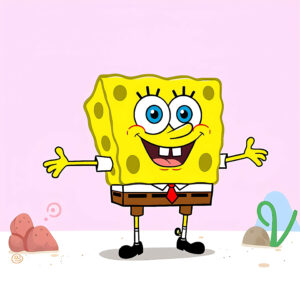 Spongebob da colorare