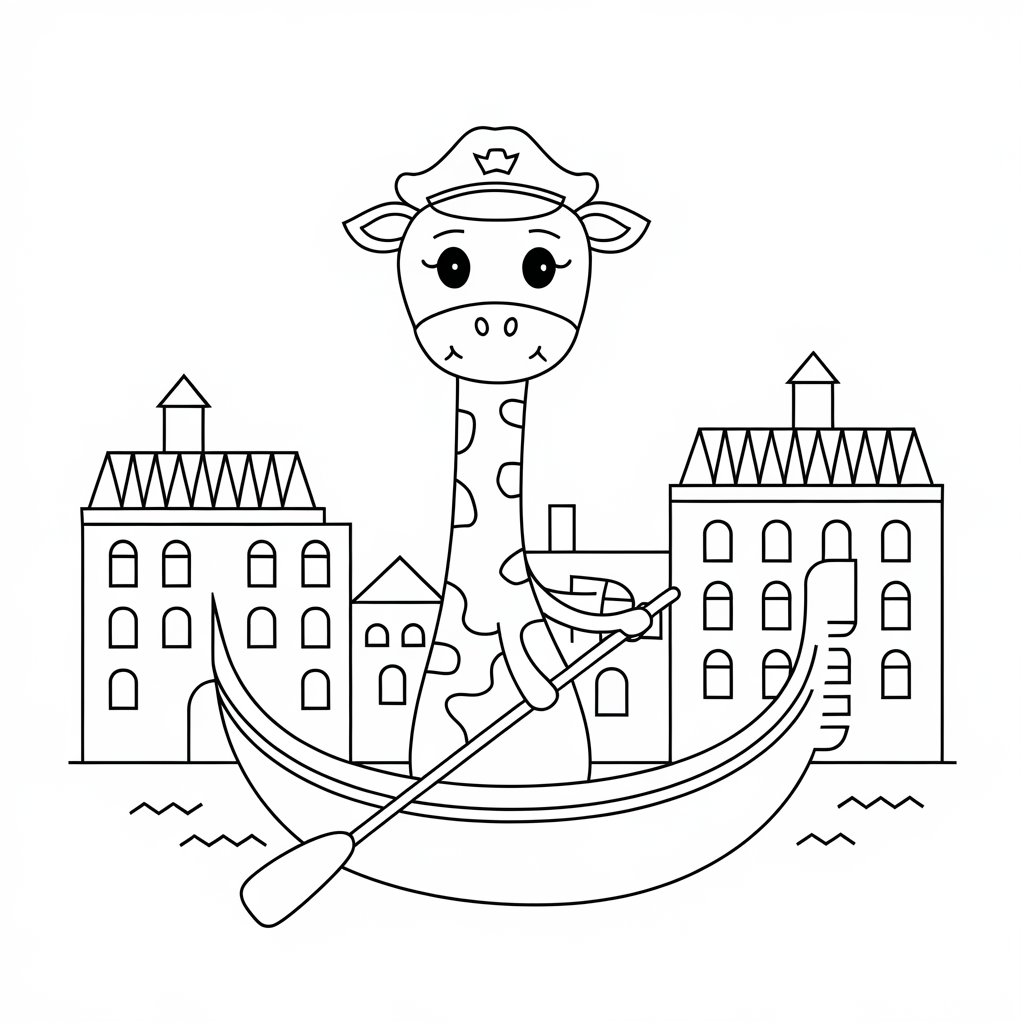 giraf kleurplaten nl