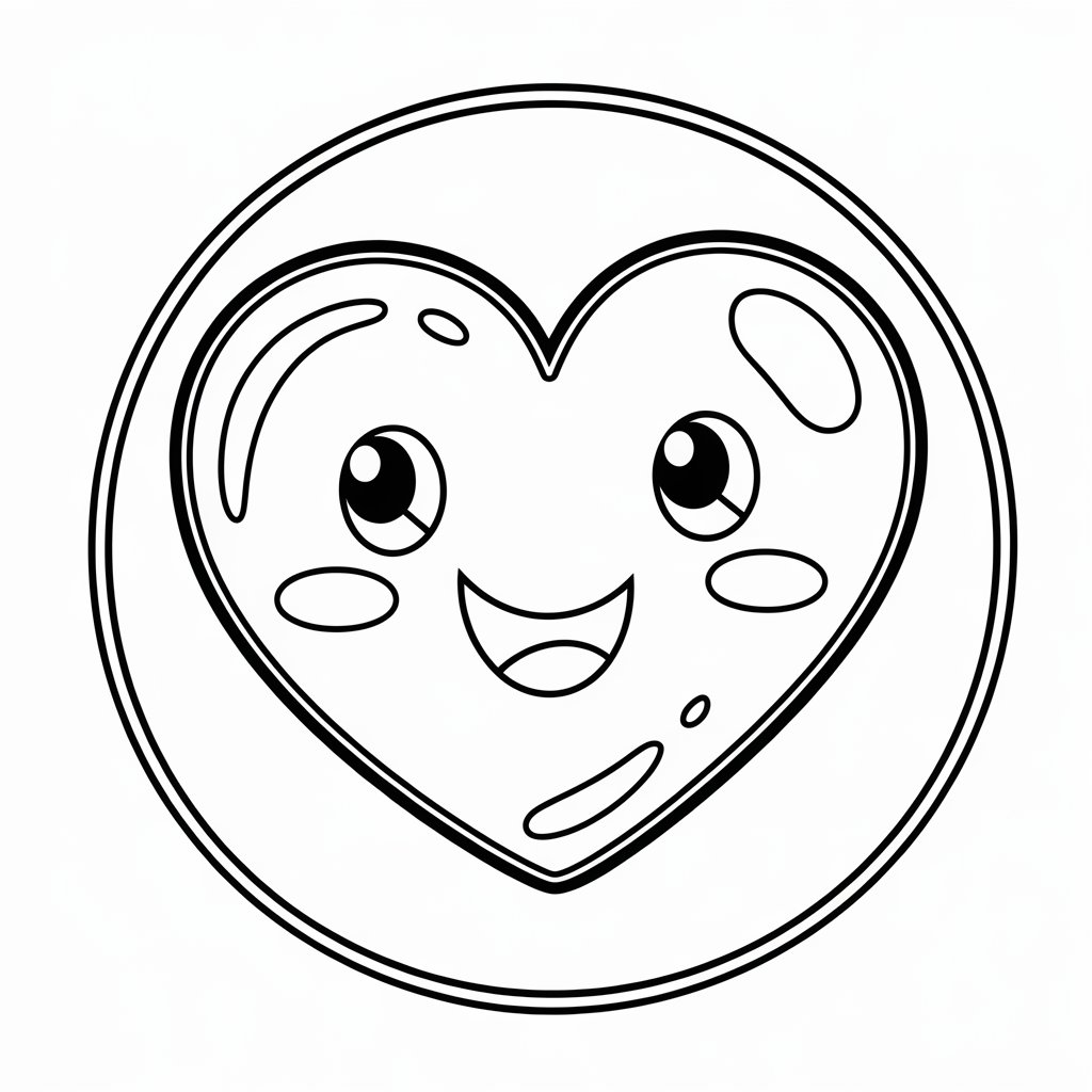 free printable heart coloring pages