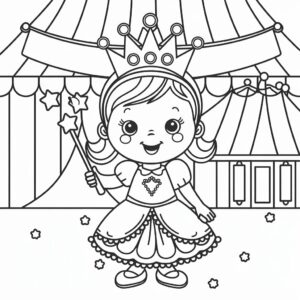 free carnival coloring pages