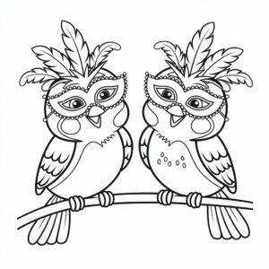 printable carnival coloring pages