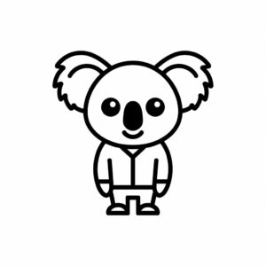 koala coloring pages