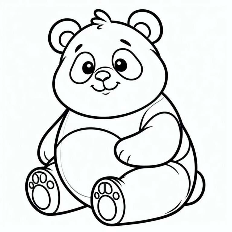Kostenlose Panda Ausmalbilder – 28 Ausmalbilder zum Ausdrucken als PDF