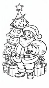weihnachtsbaum ausmalbilder kostenlos