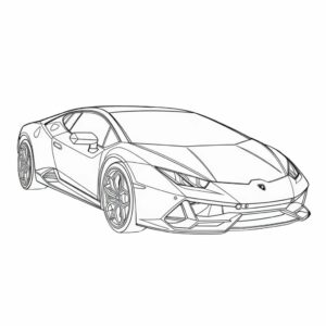 coloring pages cars lamborghini