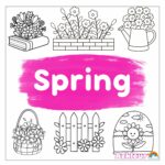 kleurplaat-lente