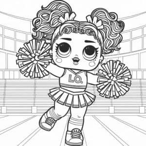 lol dolls coloring pages