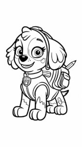 Boyama Paw Patrol SKY