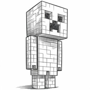 minecraft coloring pages printable