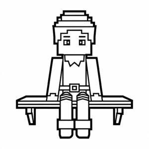 minecraft coloring pages for boys 6