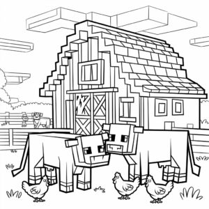 coloring pages minecraft