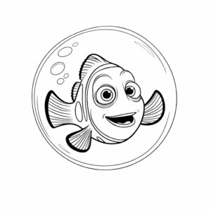 coloring pages fish printable