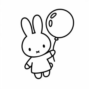 miffy coloring pages