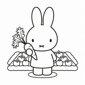 miffy coloring pages to print