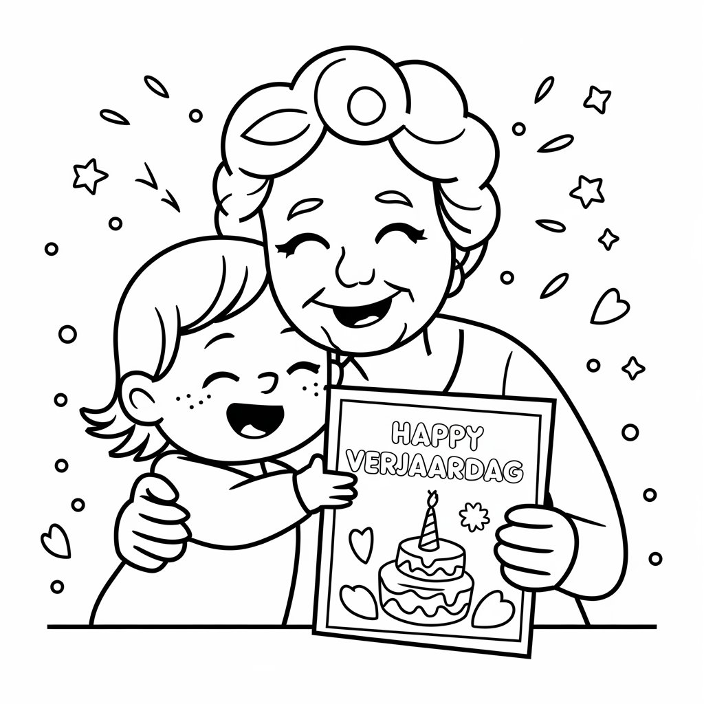 Oma Verjaardag Opa Ik Hartjes Gefeliciteerd Vind Lief Beterschap Hartje 