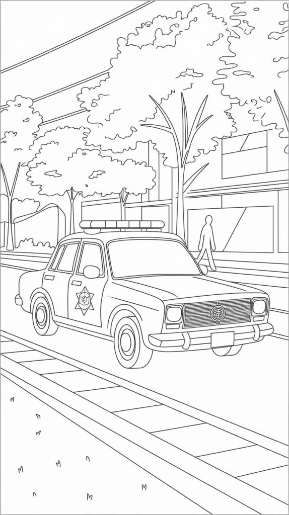 lego police coloring pages