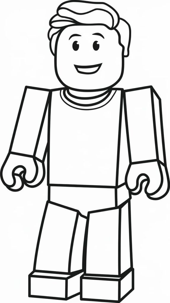 roblox printable coloring pages