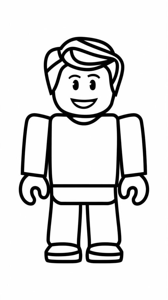 roblox coloring pages girl