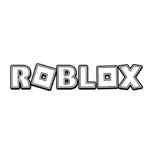 roblox coloring page