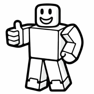 roblox coloring pages