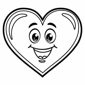 hearts coloring pages