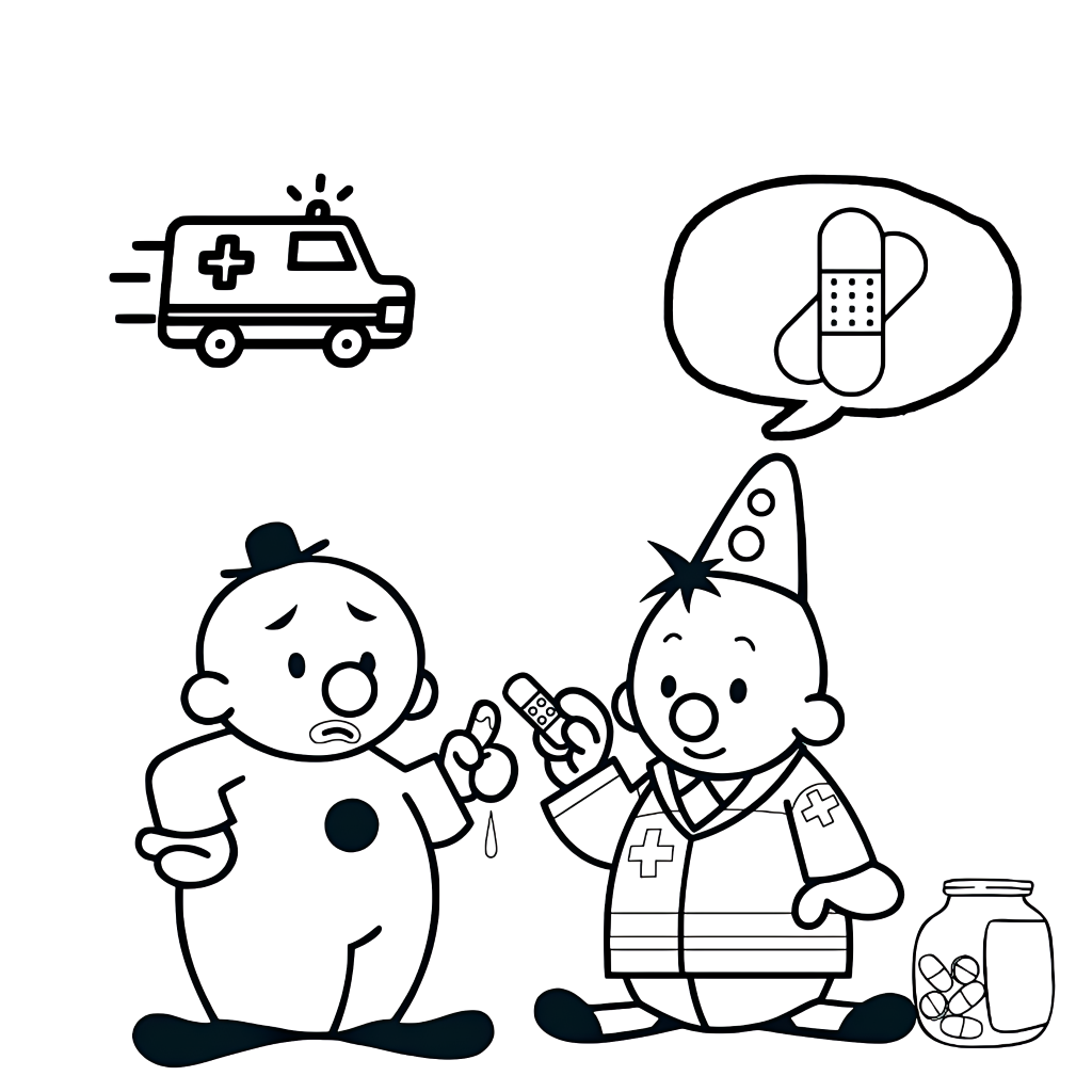 kleurplaat verjaardag bumba