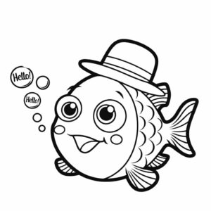 printable fish coloring pages