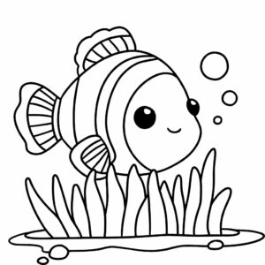 coloring pages printable birthday cards for brother fish