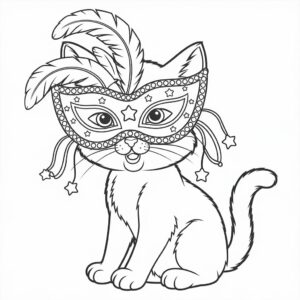 carnival coloring pages pdf