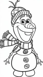 coloriage de la reine des neiges