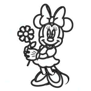 topolino e minnie da colorare