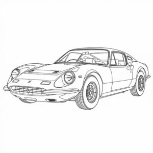 lamborghini coloring pages