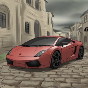 Lamborghini Coloring Pages