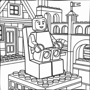 coloring pages lego