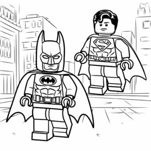 lego coloring page