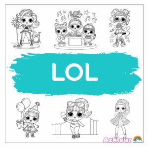 LOL da colorare