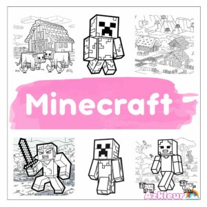 Minecraft Ausmalbilder