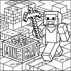 ajolote minecraft characters coloring pages axoloto