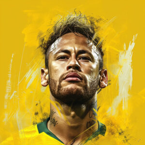 Neymar Coloring Pages