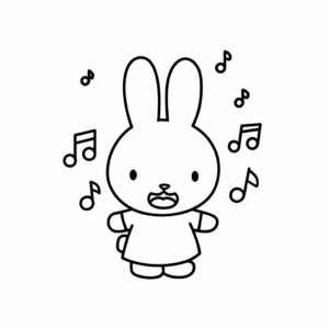 miffy coloring pages free