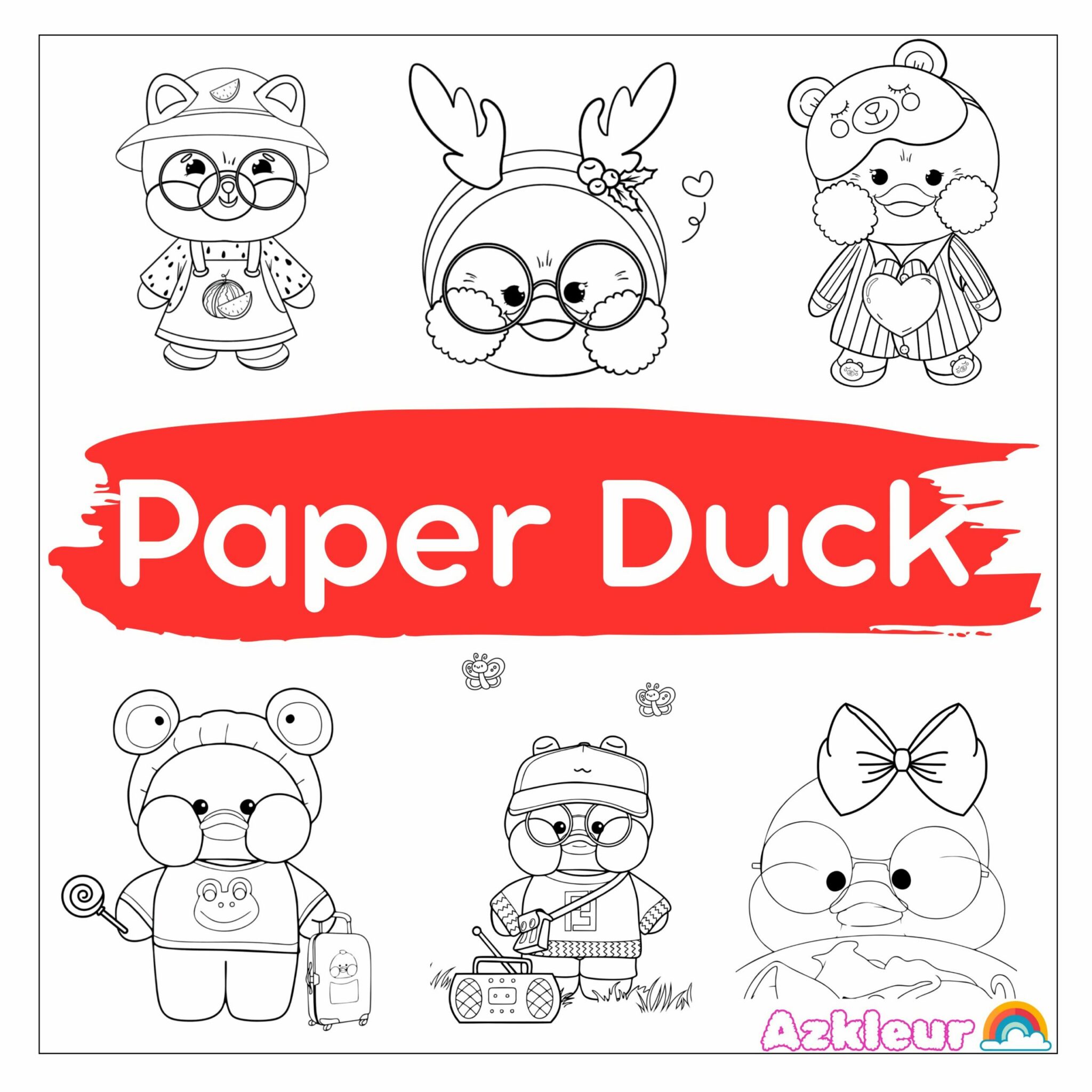 Paper Duck Kleurplaat 22 Creatieve Kleurplaten Om Te Printen paper-duck-kleurplaat-22-creatieve-kleurplaten-om-te-printen