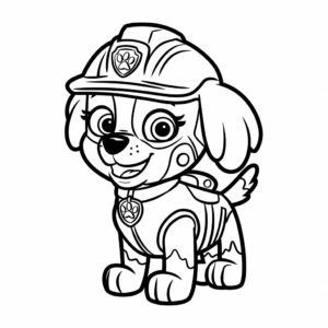 paw patrol immagini da colorare