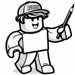 roblox coloring pages'