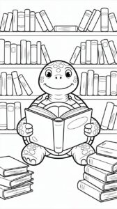ausmalbilder schildkröte kostenlos