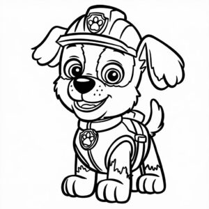 paw patrol disegni da colorare