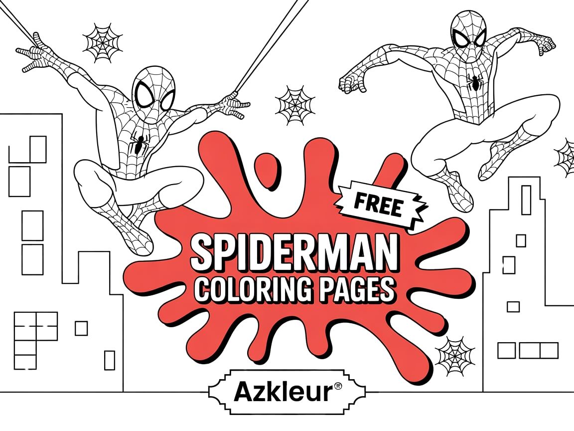spider coloring ft